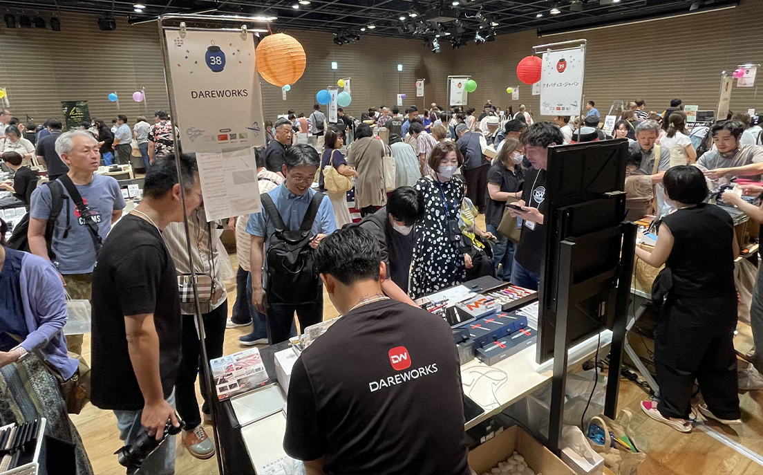 逗万 Dareworks 惊艳日本趣味文具展 创新笔具彰显中国文具创新力量
